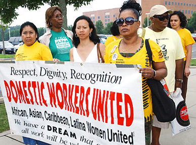 NYC-based Domestic Workers United, a membership-based social movement organization